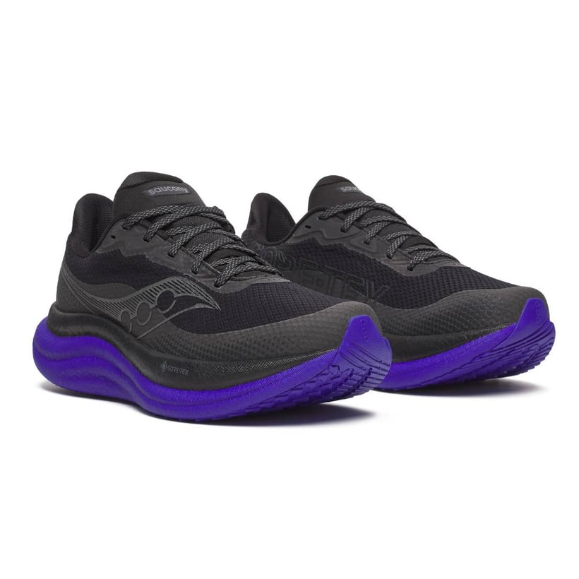 Scarpe Saucony Triumph 23 GTX Nero Viola AW25