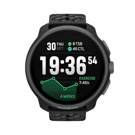 Suunto Race 2 Black Titanium Watch