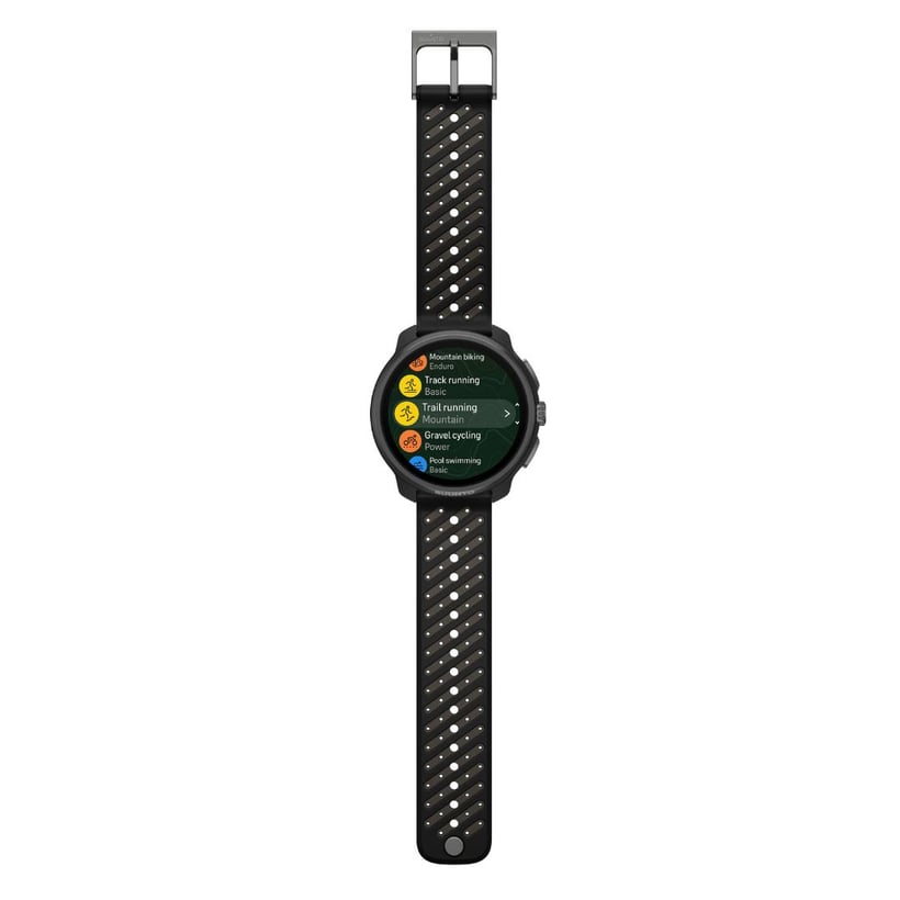 Suunto Race 2 Titanium Zwart Horloge
