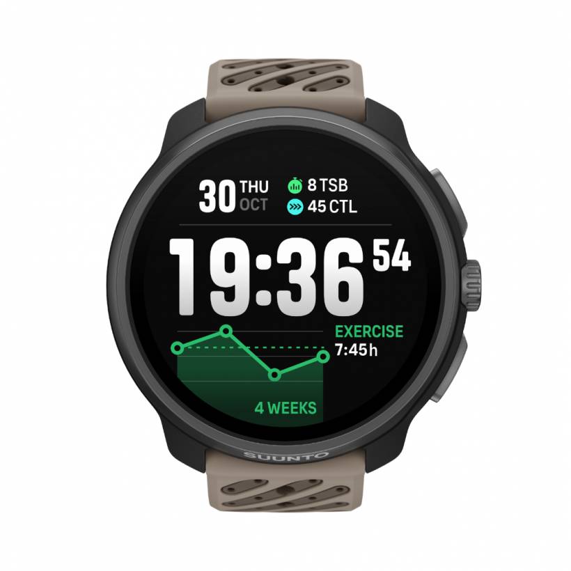Suunto Race 2 Titanium Trail Horloge Grijs