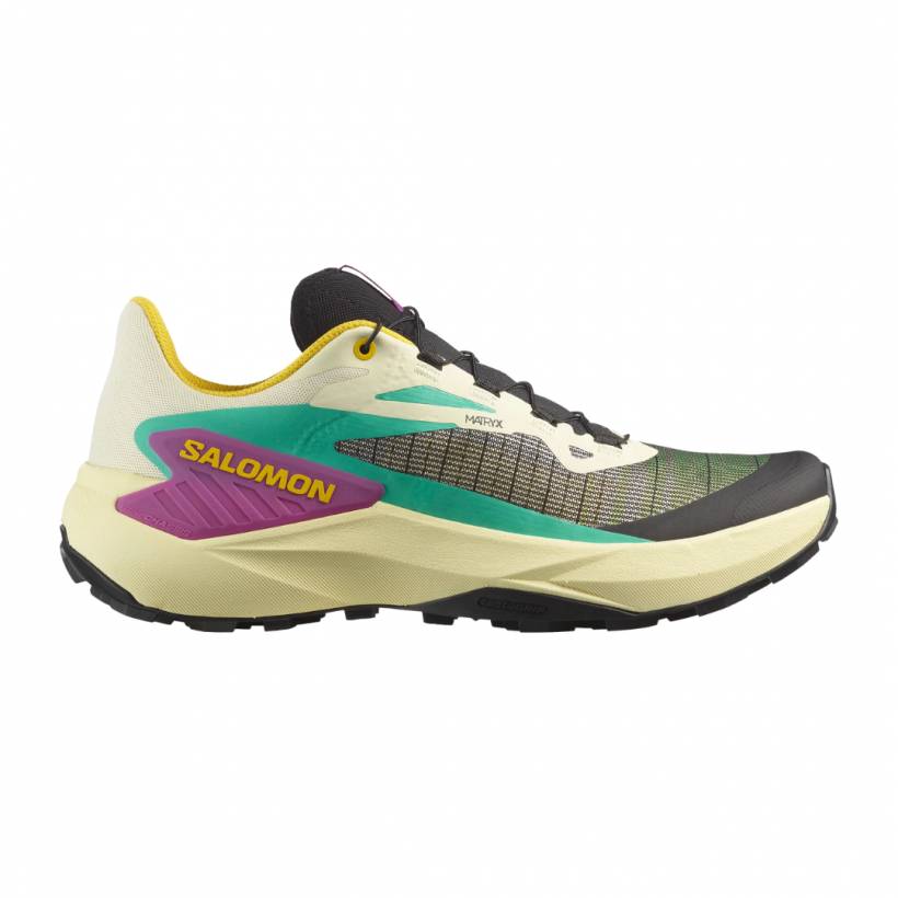 Chaussures Salomon Genesis Jaune Vert AW25