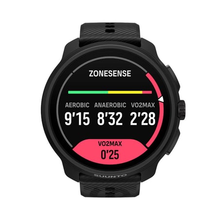 Suunto Race 2 Uhr Schwarz