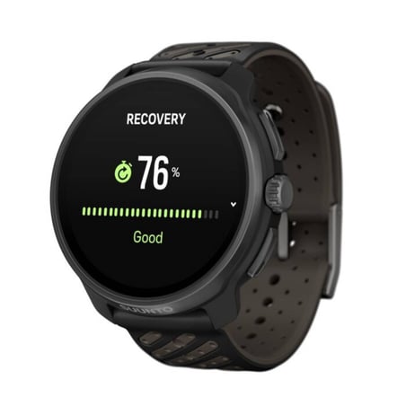 Suunto Race 2 Titanium Zwart Horloge