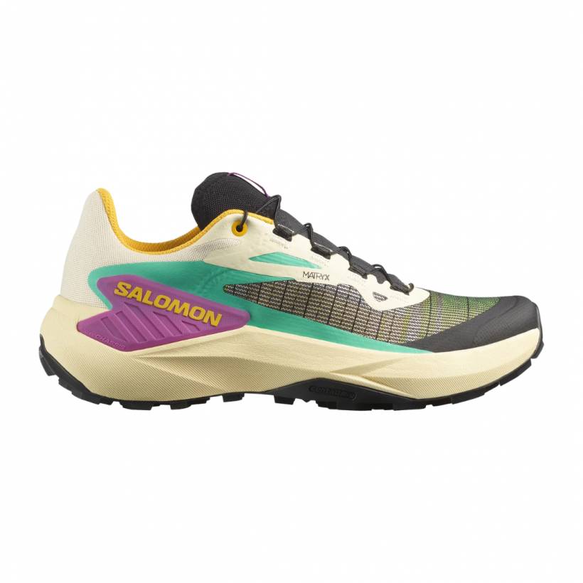 Buty Salomon Genesis Żółto-Zielone AW25 Kobieta