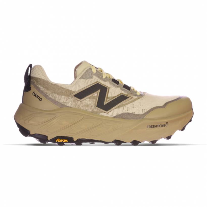 Chaussures New Balance Fresh Foam X Hierro V9 Beige Noir AW25