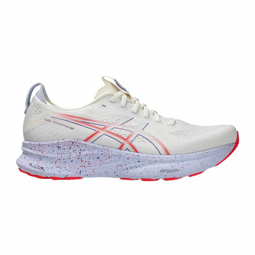 Asics Gel-Kayano 32 Tokyo Weiß Lila AW25 Schuhe