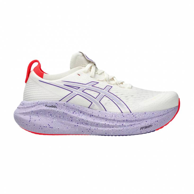 Buty Asics Gel-Nimbus 27 Tokyo Biało-Fioletowe AW25 Dla Kobiet