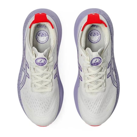 Asics Gel-Nimbus 27 Tokyo Wit Paars AW25 Dames Sneakers