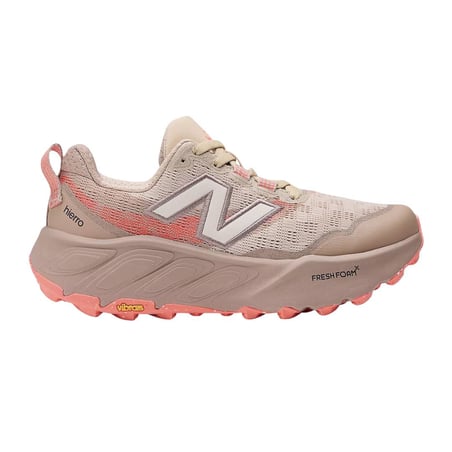 Zapatillas New Balance Fresh Foam X Hierro v9 Marrón Naranja AW25 Mujer