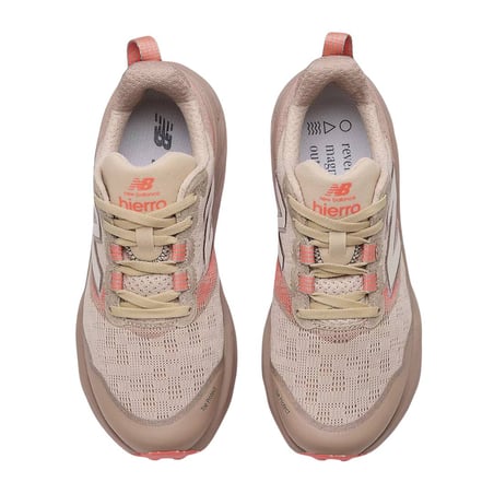 Chaussures New Balance Fresh Foam X Hierro v9 Marron Orange AW25 Femme