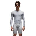 Maillot Q36.5 Dottore Pro Maillot Manches Longues Gris Glacé