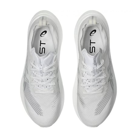 Asics Megablast Weiß Grau AW25 Unisex Schuhe