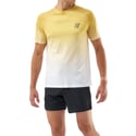 Compressport Performance SS T-shirt Geel Wit