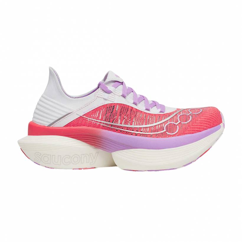 Saucony Endorphin Elite 2 Schuhe Rot Weiß AW25 Unisex