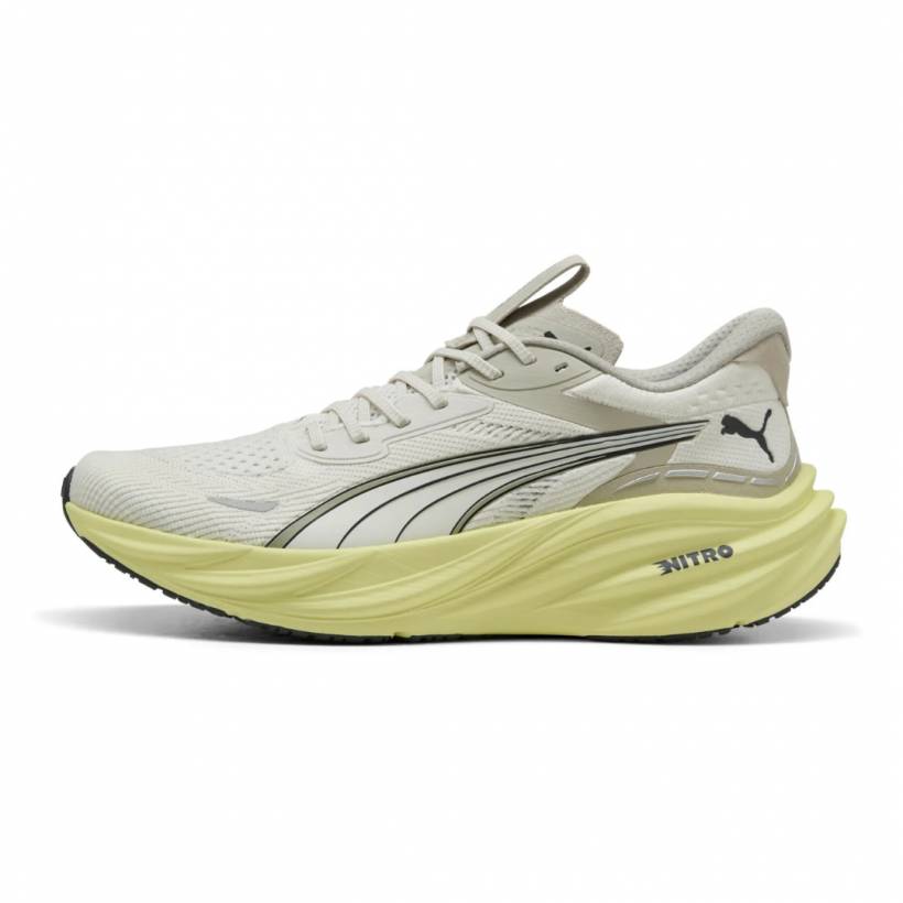 Scarpe Puma Magnify NITRO 3 Grigio Giallo AW25