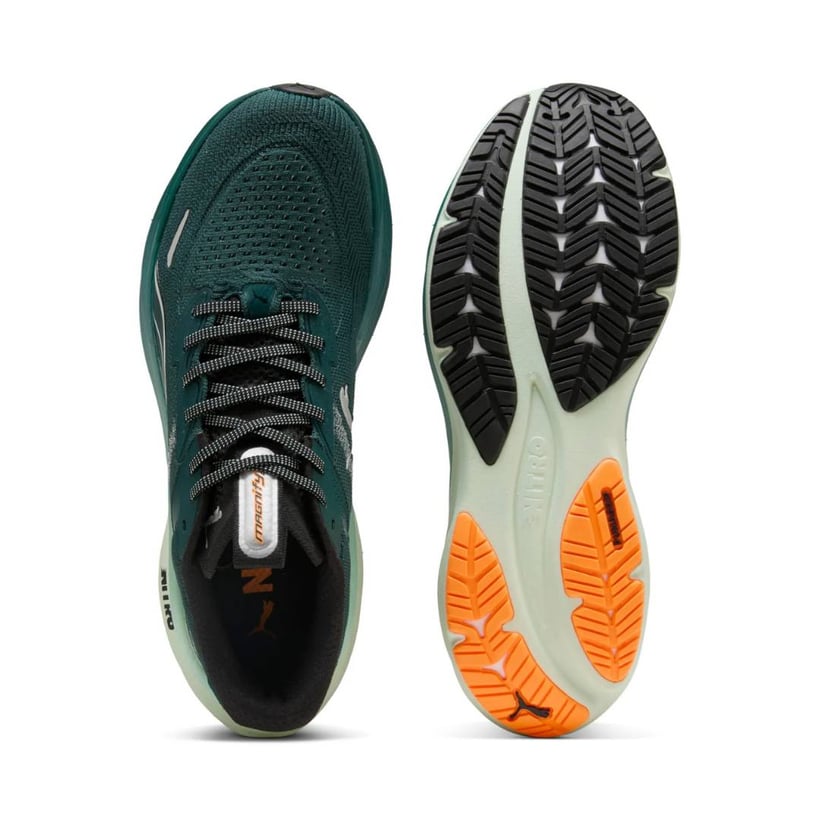 Puma Magnify NITRO 3 Shoes Green Blue AW25