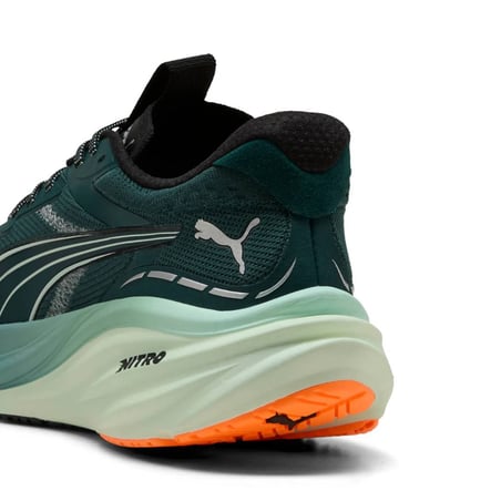 Zapatillas Puma Magnify NITRO 3 Verde Azul AW25