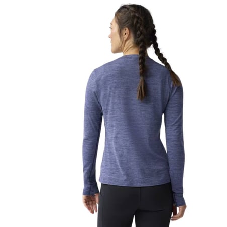 Brooks Luxe T-shirt met lange mouwen, blauw, dames