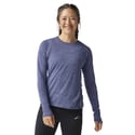 Brooks Luxe T-shirt met lange mouwen, blauw, dames