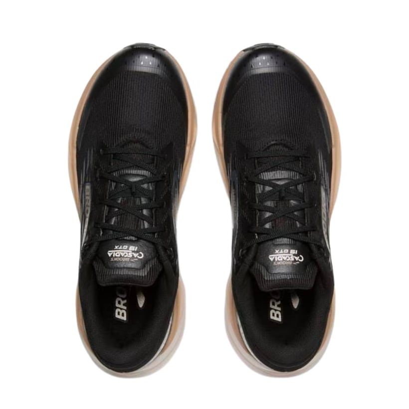 Tênis Brooks Cascadia 19 GTX Preto Bege AW25