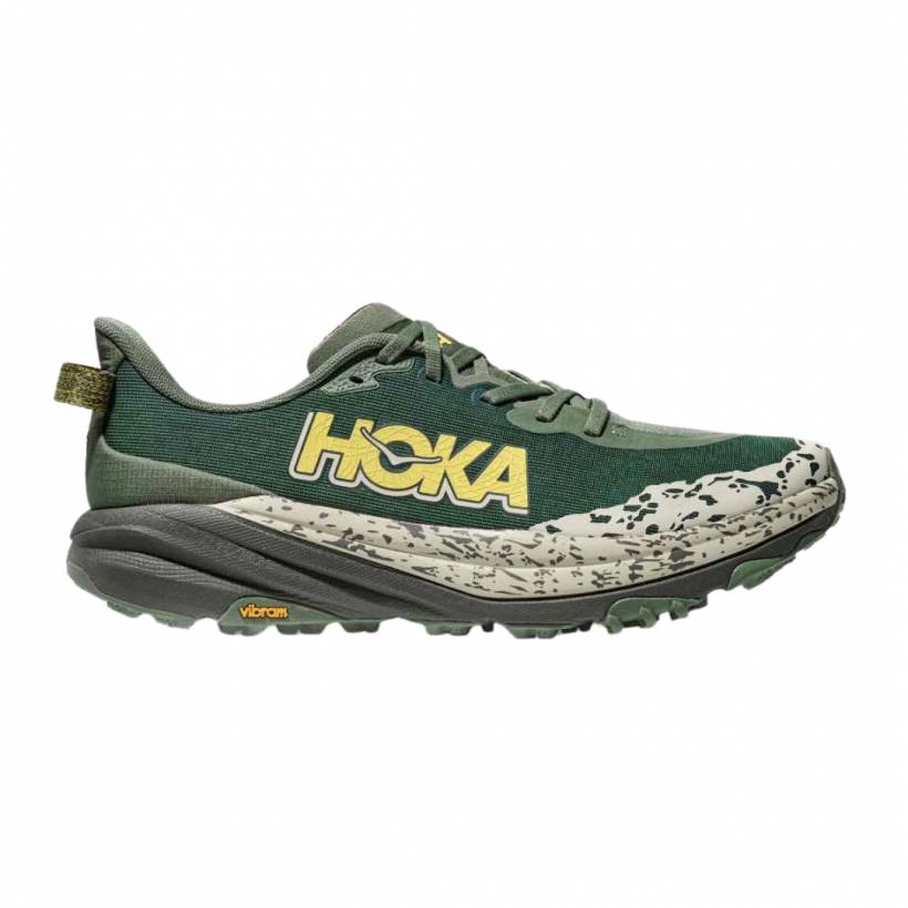 Scarpe Hoka Speedgoat 6 Verde Grigio AW25