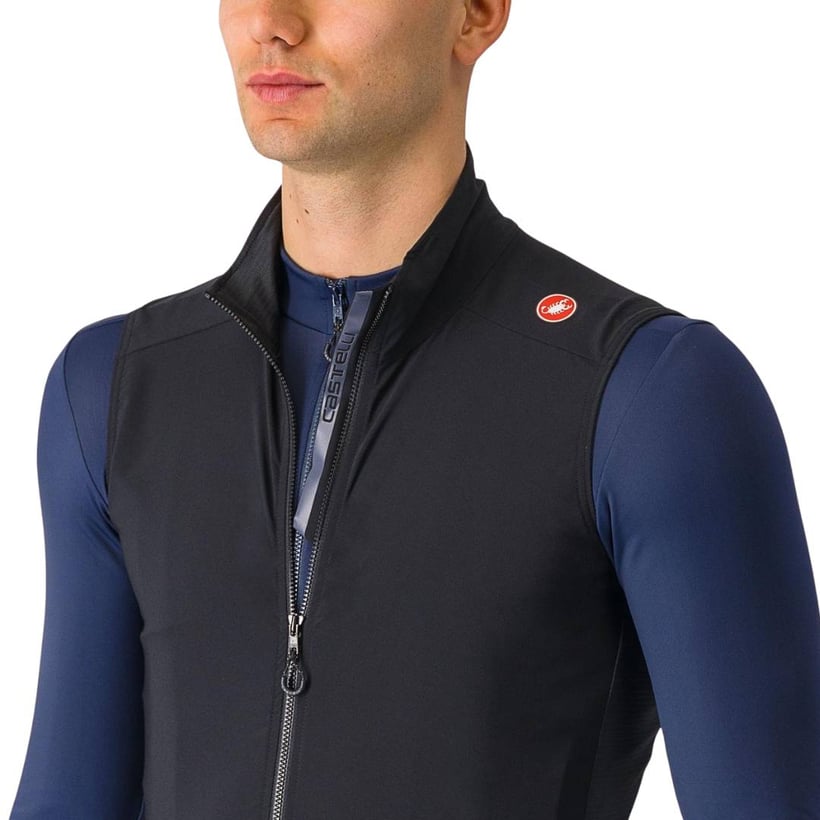 Colete Castelli Espresso Preto