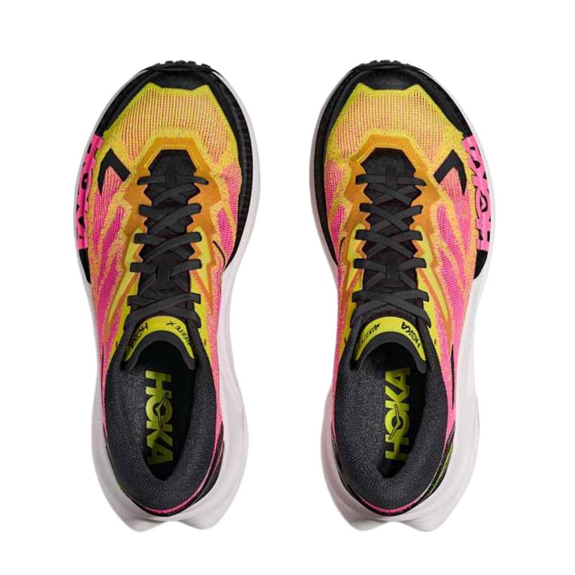 Zapatillas Hoka Mafate X Rosa Amarillo AW25