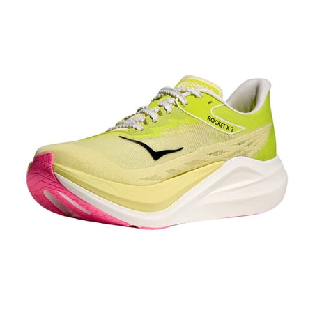 Hoka Rocket X 3 Grün Gelb AW25 Unisex Schuhe