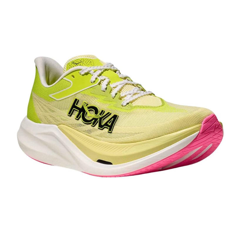 Hoka Rocket X 3 Grün Gelb AW25 Unisex Schuhe