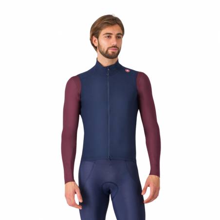 Castelli Espresso Weste Blau