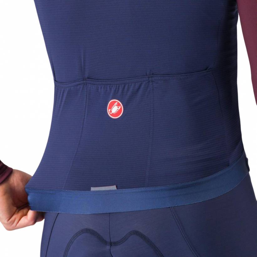 Castelli Espresso Weste Blau