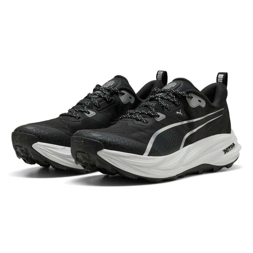 Tênis Puma Voyage NITRO 4 Preto Branco AW25