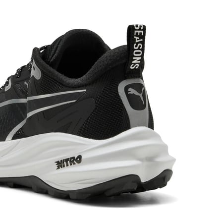 Puma Voyage NITRO 4 Shoes Black White AW25