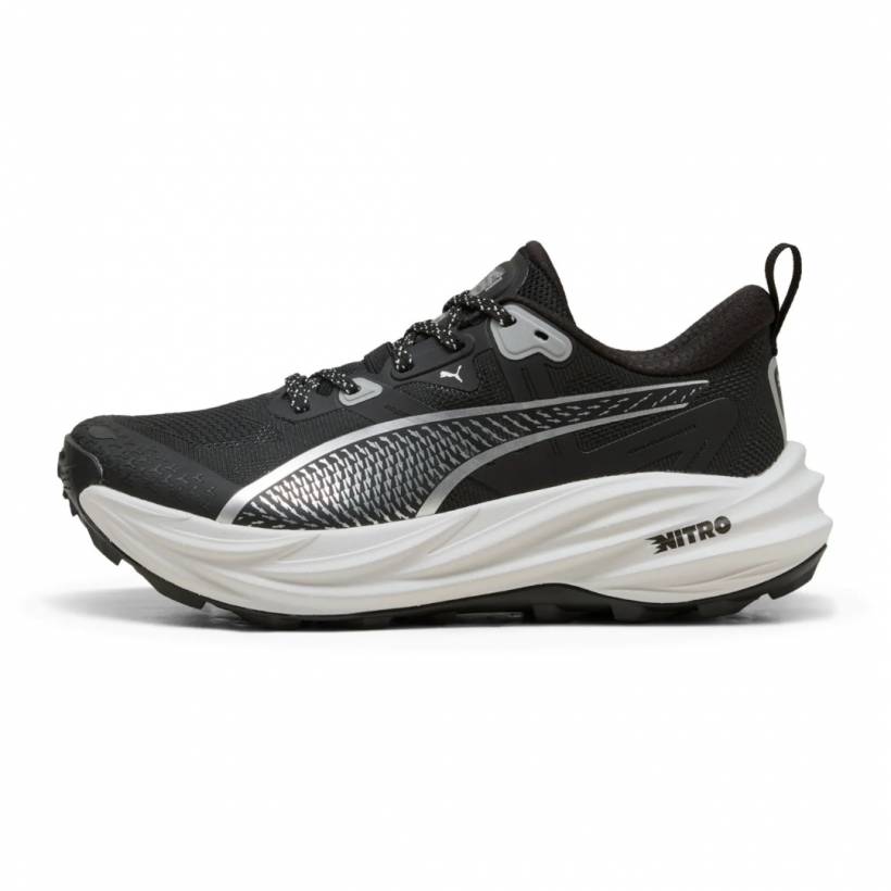 Puma Voyage NITRO 4 Schwarz Weiß AW25 Damen Schuhe