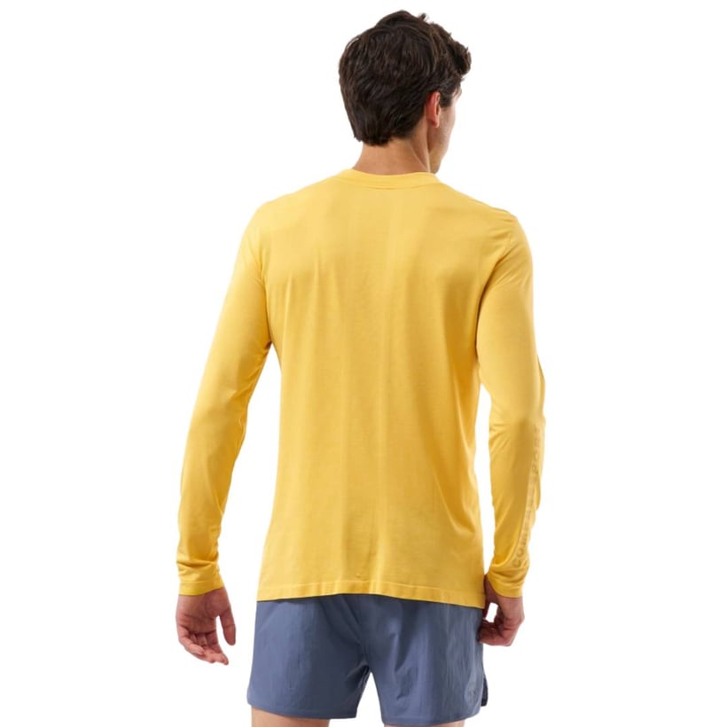Compressport Performance Langarmshirt Gelb