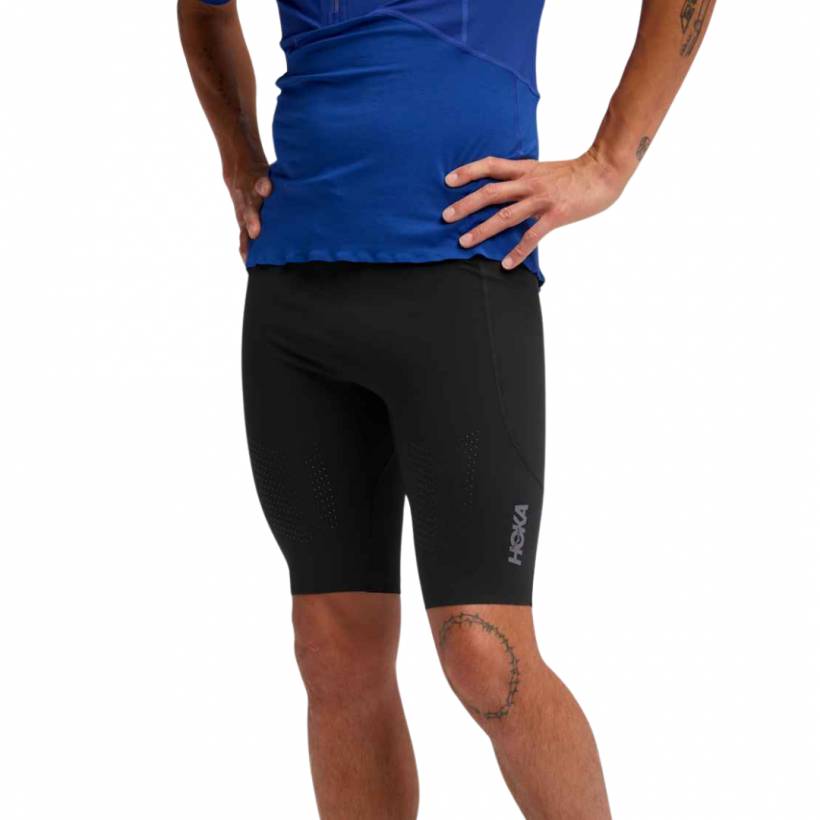 Hoka SkyBreeze Black Short Tights