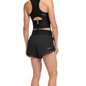 Pantalón Corto Hoka Glide 4" Negro Mujer