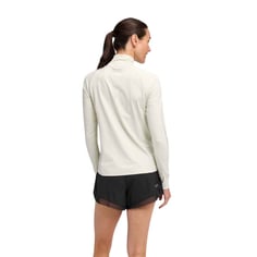 Hoka Glide Tech Sweatshirt Weiß Grau Damen 2