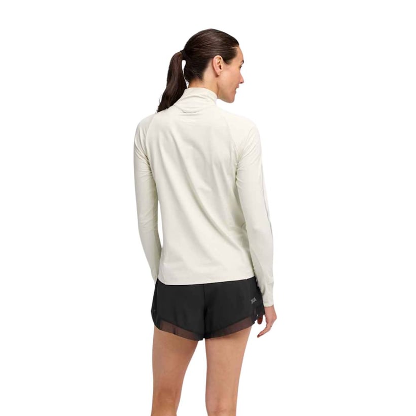 Sweat Hoka Glide Tech Blanc Gris Femme
