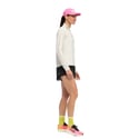 Hoka Glide Tech Sweatshirt Weiß Grau Damen
