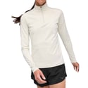 Sweat Hoka Glide Tech Blanc Gris Femme
