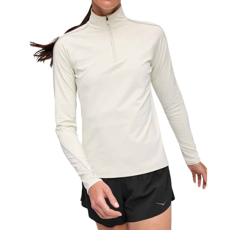 Bluza Hoka Glide Tech Biało-Szara Damska