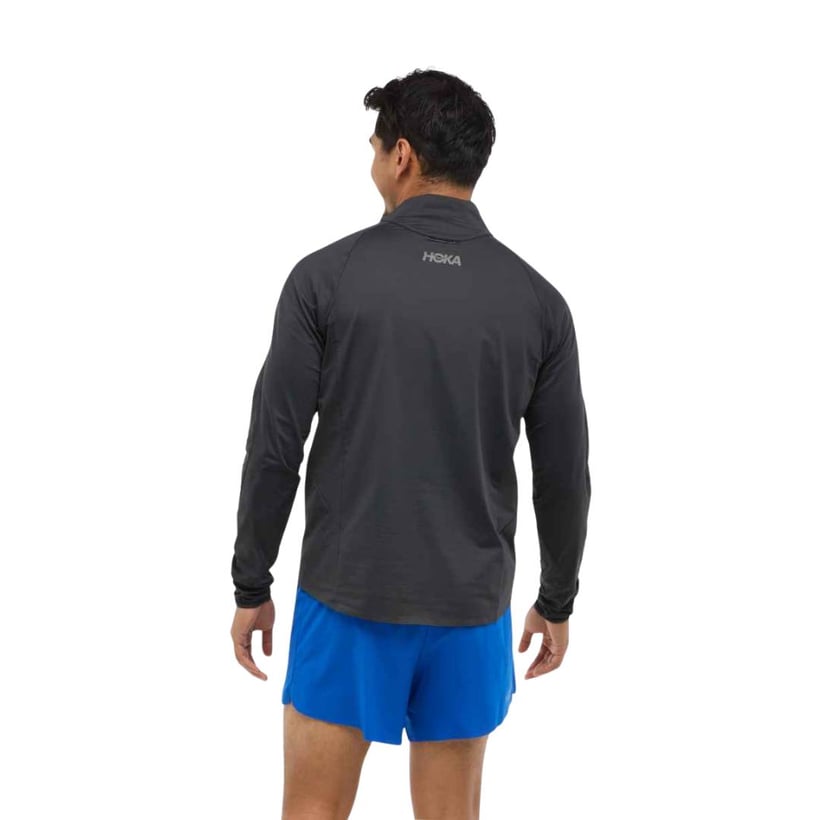 Hoka Glide Tech Black Sweatshirt