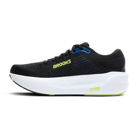 Tênis Brooks Ghost Max 3 Preto Verde AW25