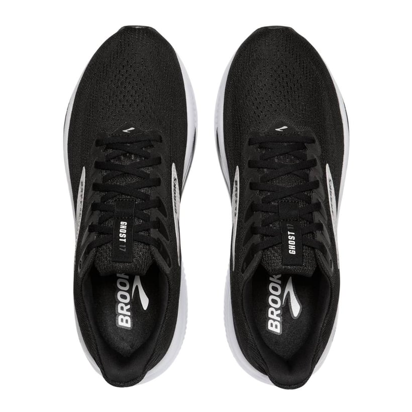 Zapatillas Brooks Ghost 17 Negro Blanco AW25