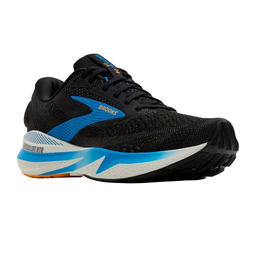 Brooks Adrenaline GTS 24 Shoes Black Blue AW25