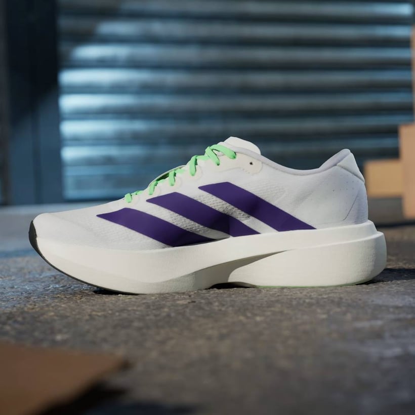 Tênis Adidas Adizero Evo SL Branco Roxo AW25...