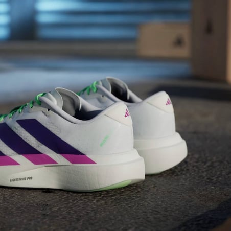 Adidas Adizero Evo SL White Purple Sneakers AW25 Women