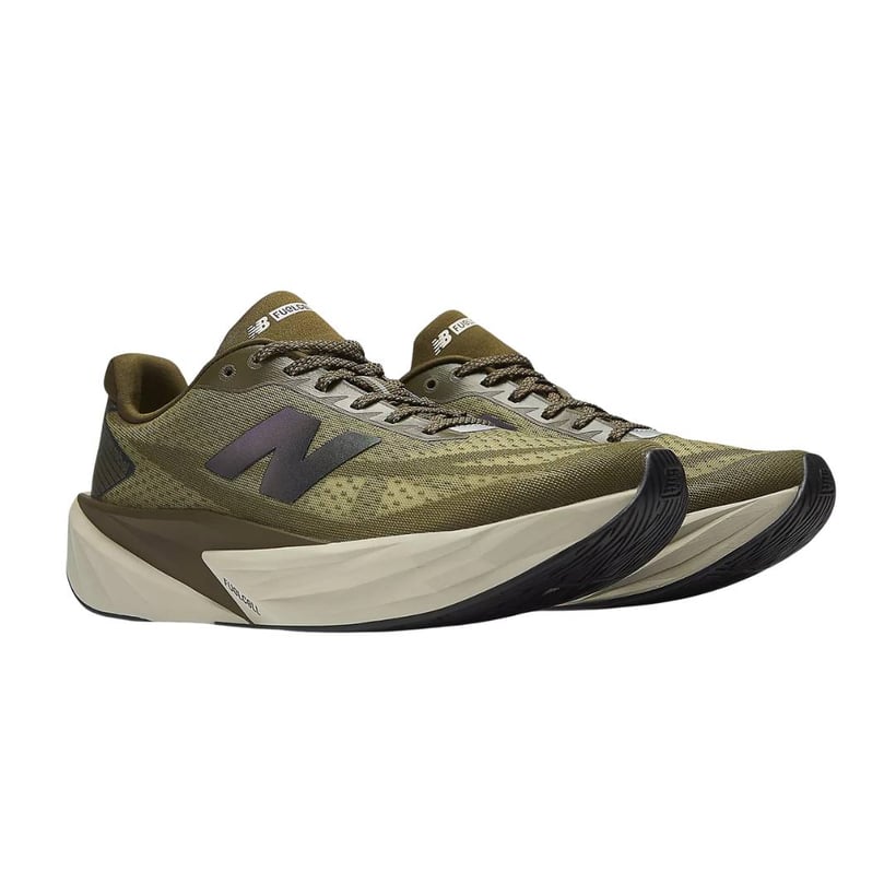 New Balance FuelCell Rebel v5 Green Beige AW25...