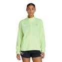 Damska kurtka New Balance Valencia Marathon Sport Essentials Zielono-Żółta